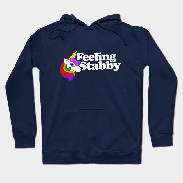 Feeling Stabby Unicorn Hoodie by bubbsnugg